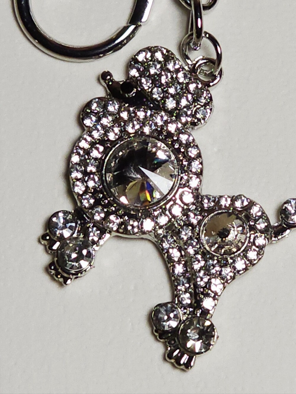 🌟 NWT Crystal Rhinestone Bag Charm & Keychain — Pick Your Style! 🌟 - Picture 9 of 10